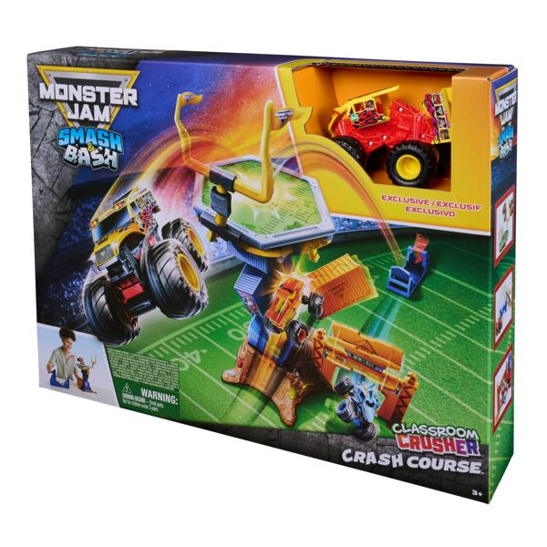Monster Jam Smash & Bash Crash Course Playset