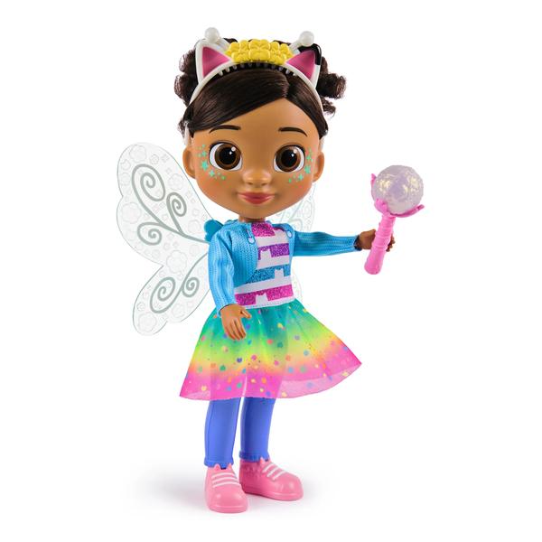 Gabby’s Dollhouse Fairylandia Dandelion Magic Gabby Doll with Light-Up Wings