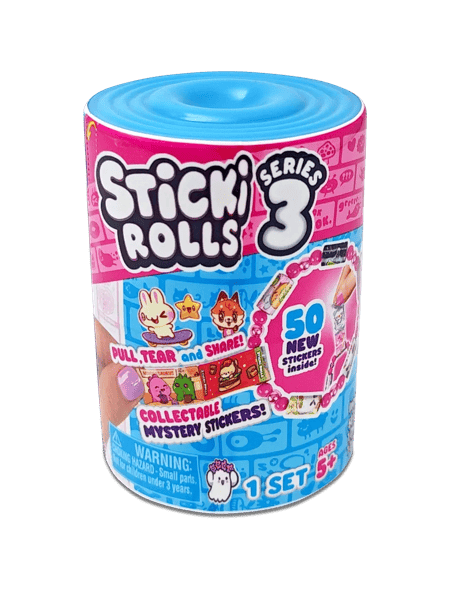 Sticki Rolls Series 3 Sticki Band Capsule Assorted