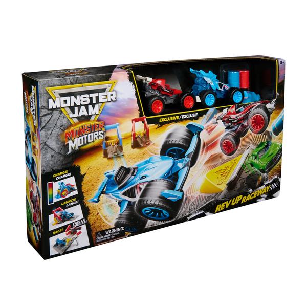 Monster Jam Monster Motors Rev Up Raceway Playset&nbsp;