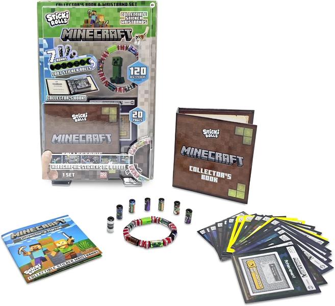 Sticki Rolls Minecraft Sticki Book