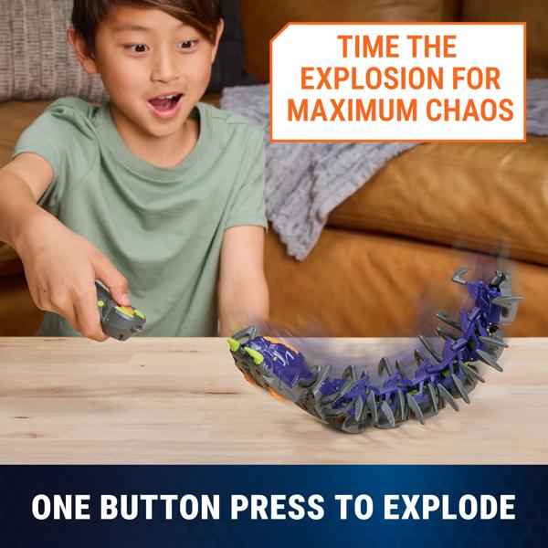 HEX BOTS Explodapede RC Robot Centipede
