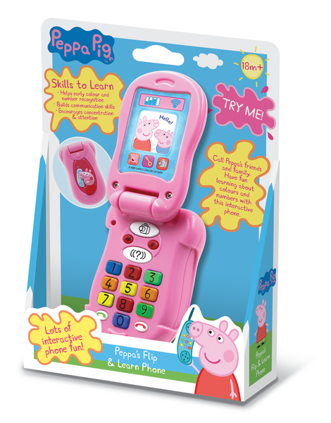 Peppa Pig’s Flip & Learn Phone
