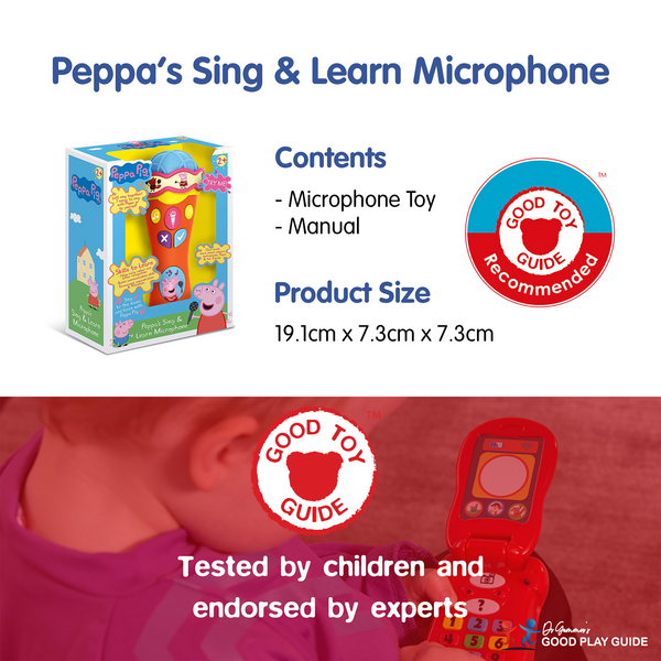 Peppa Pig’s Sing & Learn Microphone