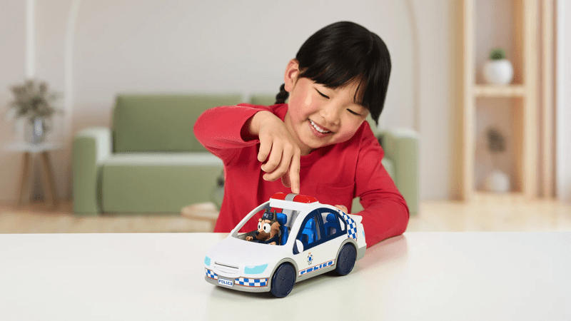 Bluey Police Car