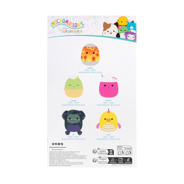 Squishmallows Original Micromallows Plush 5-Pack Assortment