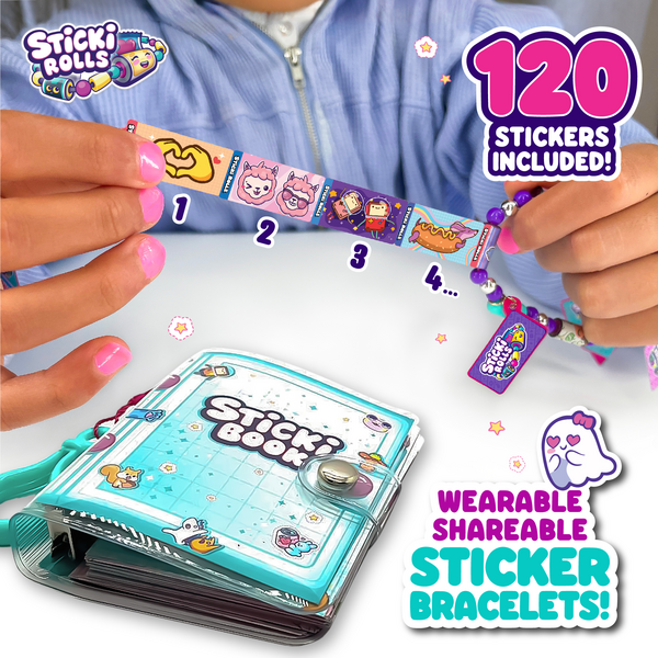 Sticki Rolls Sticki Book Pack