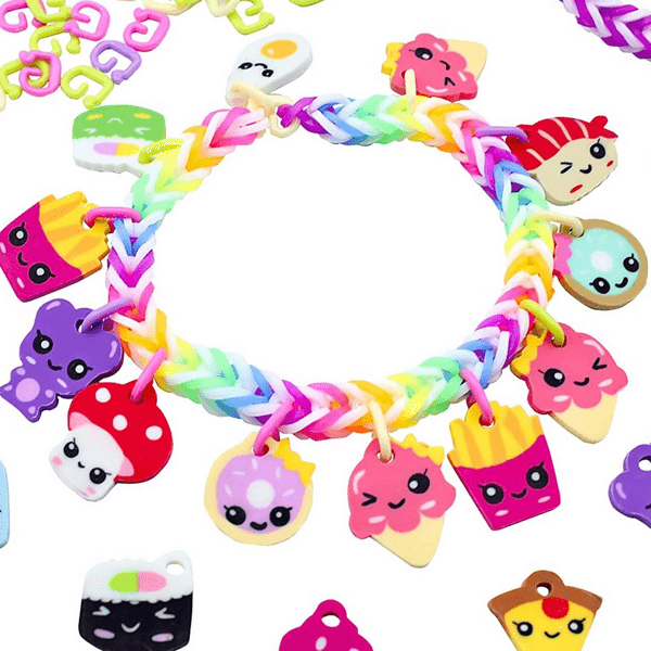 Loomi-Pals® Charm Bracelet Kit – Food Theme