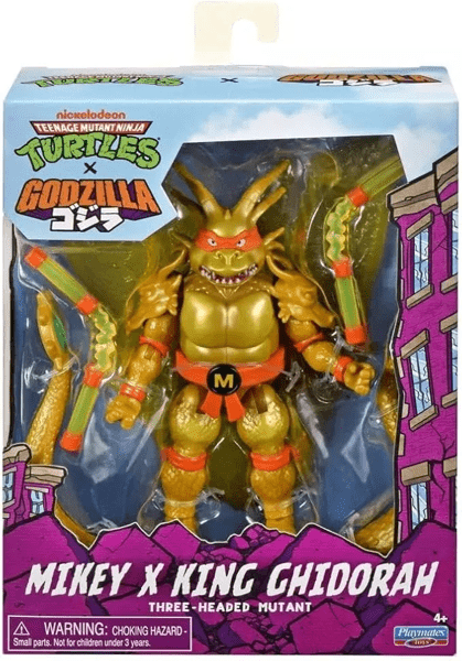 TMNT x Godzilla Action Figures