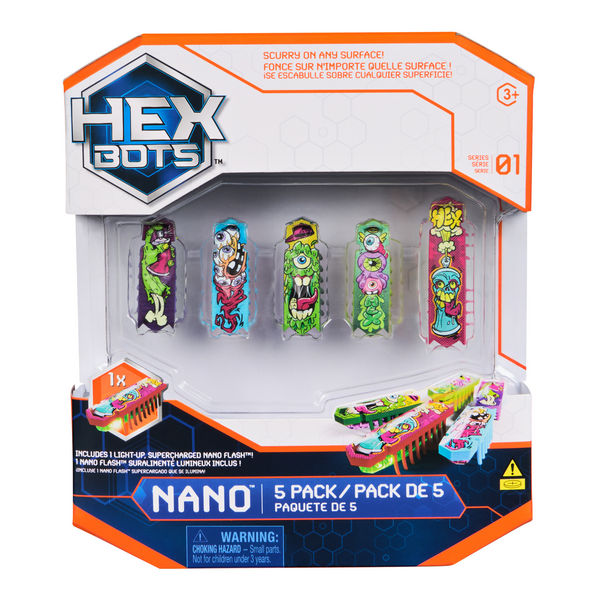 HEXBOTS Flash Nano 5 Pack