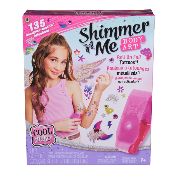 Cool Maker, Shimmer Me Body Art with Roller