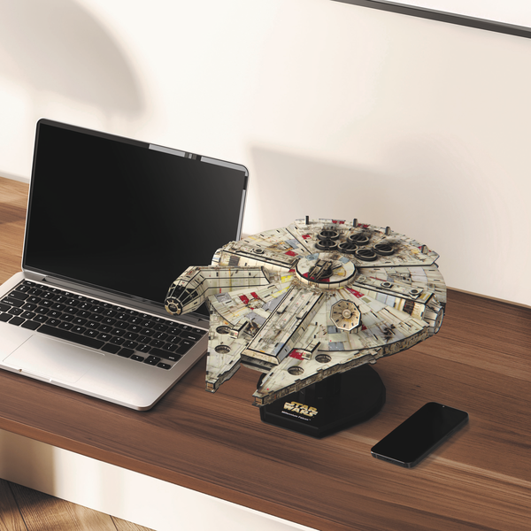 4D Build Star Wars Millennium Falcon 3D Model Kit