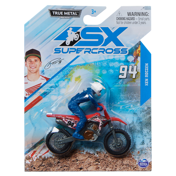 Supercross: 1:24 Die Cast Motorcycle, Assorted
