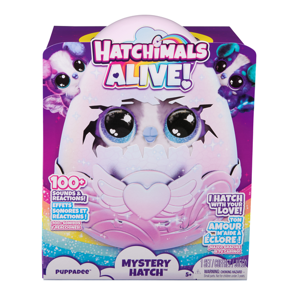 Hatchimals Alive Secret Hatch Puppadee