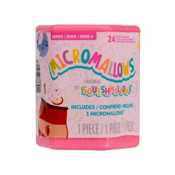 Squishmallows Original Micromallows Plush Mystery Capsules Series 4 Assorted