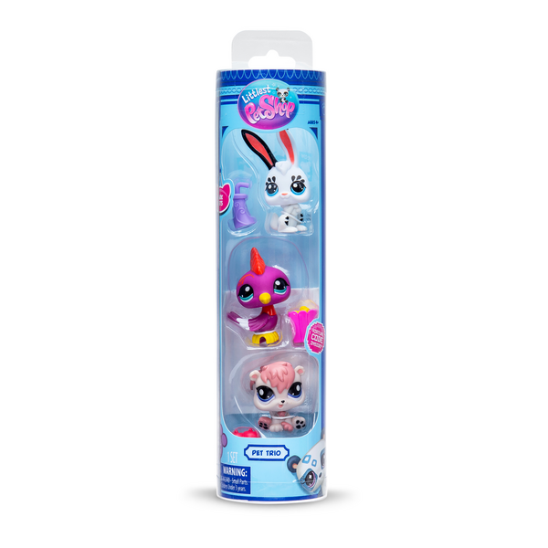 Littlest Pet Shop Pet Trio Assortment Wave 2