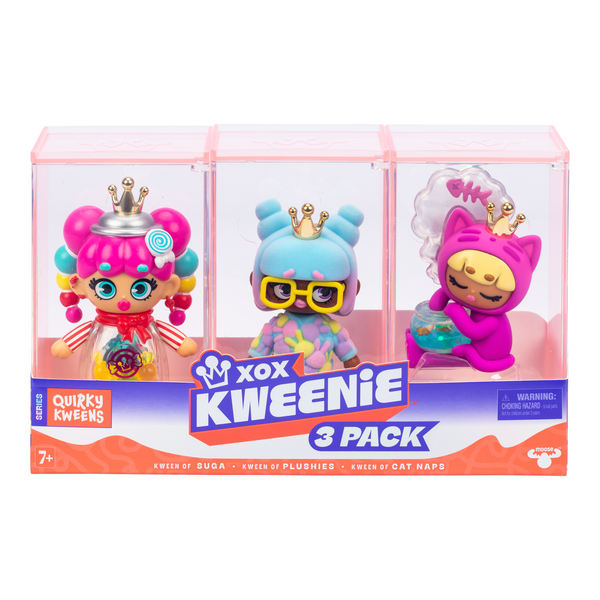 XOX Kweenies 3 Pack CDU 