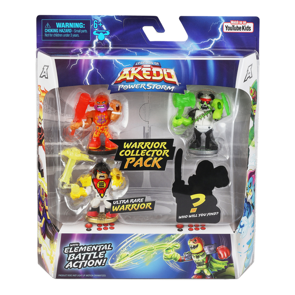 The Legends of Akedo Power Storm Warrior Collector Pack