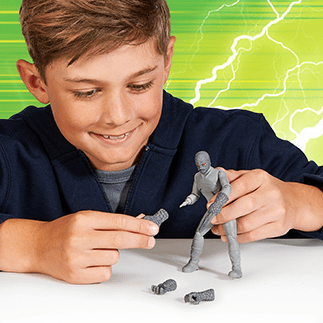 Power Rangers Auto-Morphin Ranger Figures Assorted