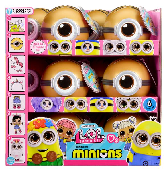 L.O.L. Surprise! Doll Tots Minions Assortment