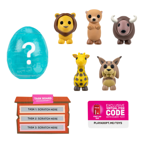 Adopt Me Mystery Pets Eggs 2023 Roblox w Virtual Item Code Lot of