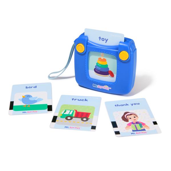 Ms. Rachel Official First Words Talking Flash Cards with Electronic Reader