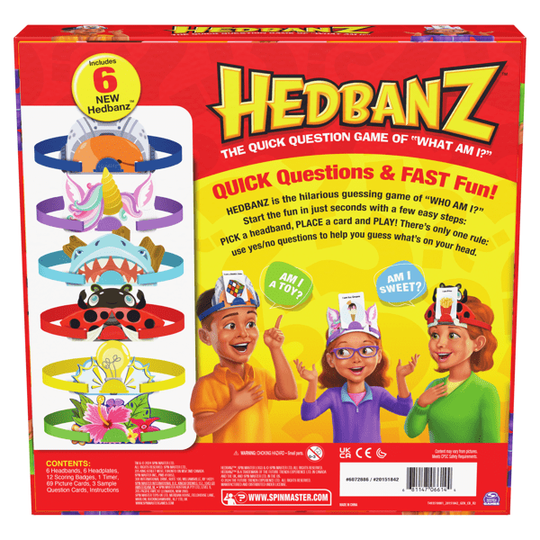Hedbanz Game 3rd Edition&nbsp;