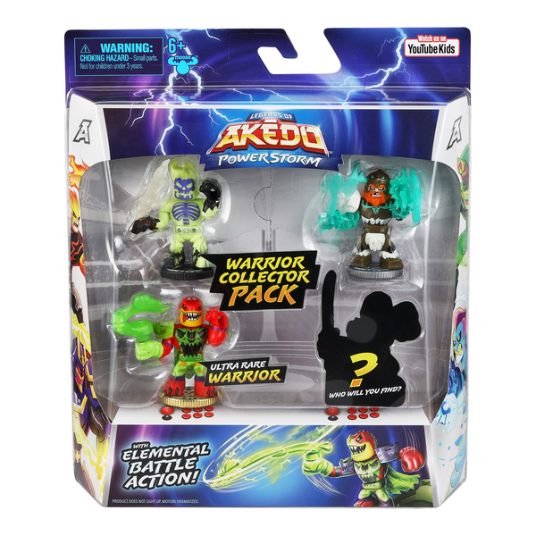 The Legends of Akedo Power Storm Warrior Collector Pack