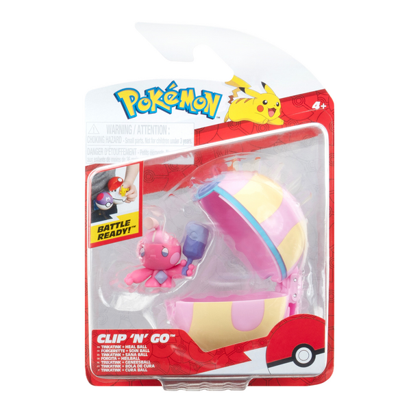 Pokémon Clip N Go Poké Ball Figure Assorted