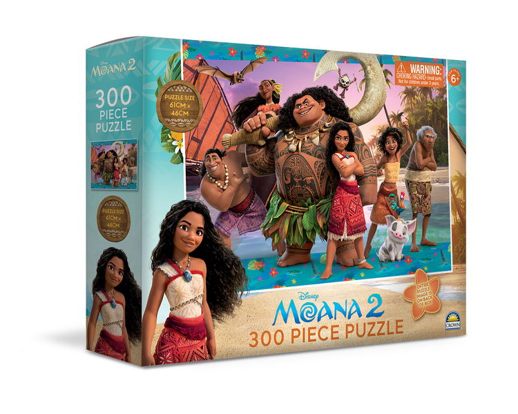 Disney Moana 2 300 Piece Puzzle Assorted