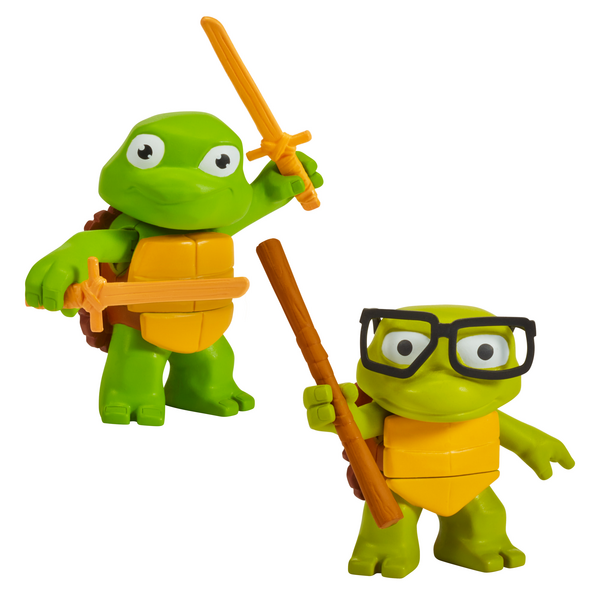 Teenage Mutant Ninja Turtles: Mutant Mayhem Toddler Turtles in Training Figure 2 Pack