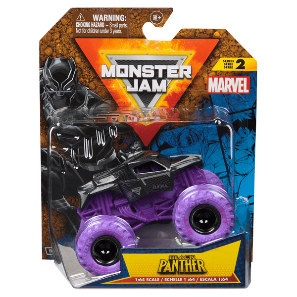 Monster Jam 1:64 Marvel Single Packs