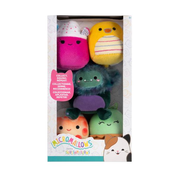 Squishmallows Original Micromallows Plush 5-Pack Assortment