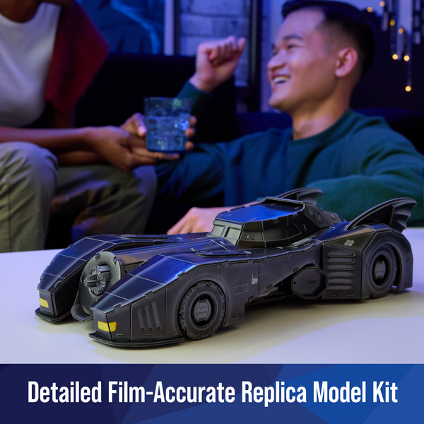 4D Build DC Batman Retro Batmobile 3D Puzzle Model