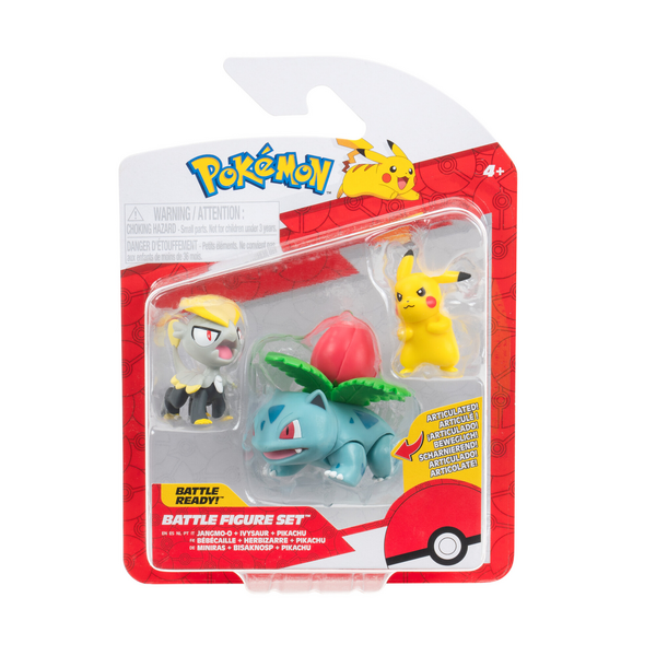 Pokémon Battle Figure Set – 3 Pack  