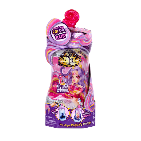 Magic Mixies Pixlings S2 Galaxy Hair Doll Single Pack