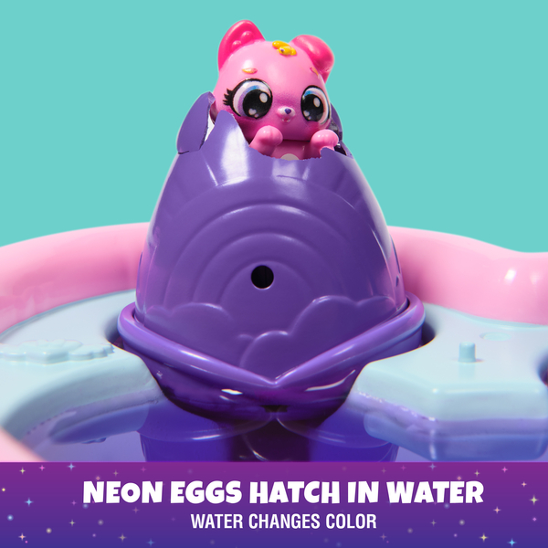 Hatchimals Alive Neon Bestie Pool Party