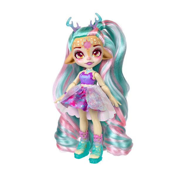 Magic Mixies Pixlings S2 Galaxy Hair Doll Single Pack