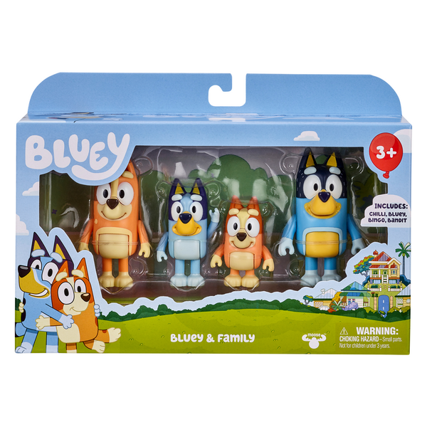 Bluey S11 Figure 4 Pack