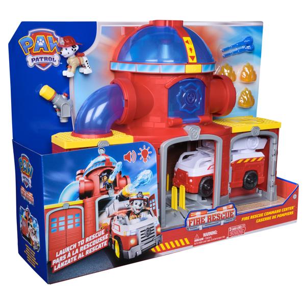 PAW Patrol Fire Rescue Command Center with Marshall 