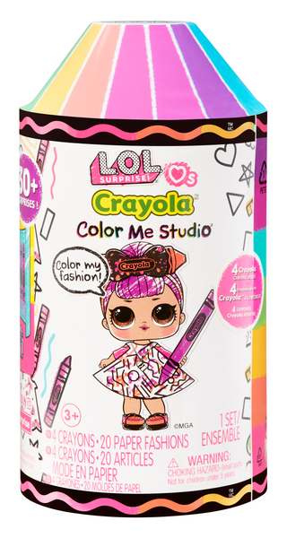 L.O.L. Surprise! Loves Crayola Color Me Studio Assortment 