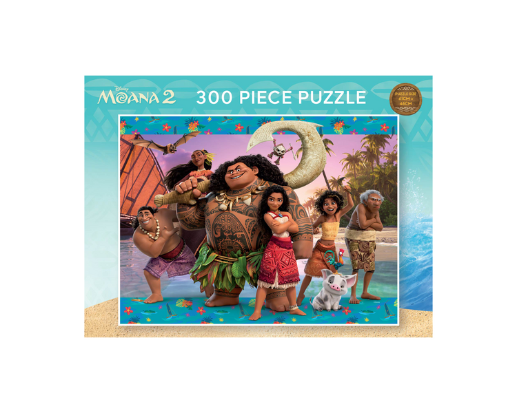 Disney Moana 2 300 Piece Puzzle Assorted