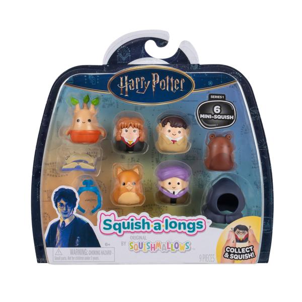 Squish-a-longs “Harry Potter” Mini-Squish + Accessory 6-Pack Assorted
