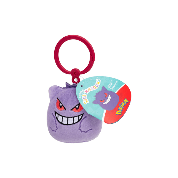 Pokemon Squishmallows 3.5 Inch Clip-On Plush