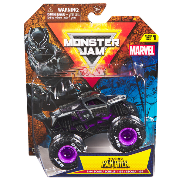 Monster Jam 1:64 Marvel Single Packs