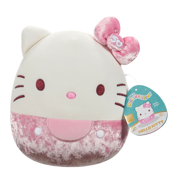 Squishmallows Original Sanrio 8-Inch 50th Anniversary Hello Kitty Assorted