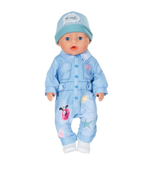 BABY Born Deluxe Overall Jeans Set
