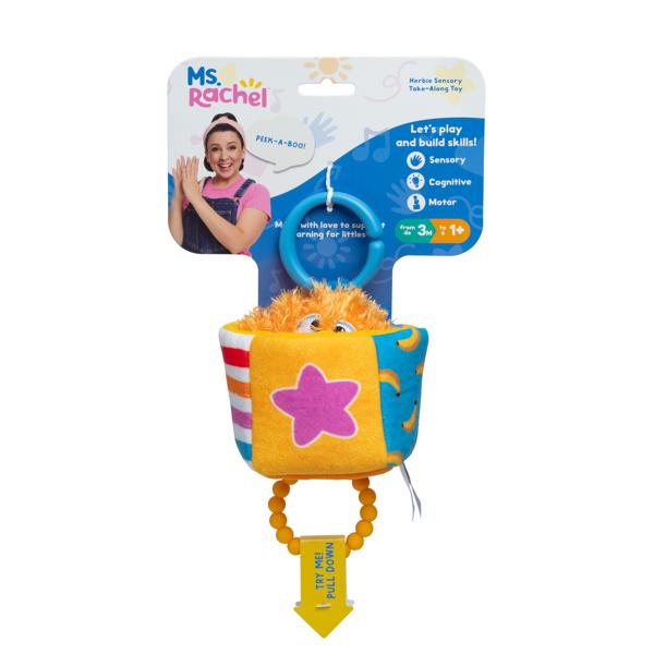 Ms. Rachel Offical Herbie Sensory Take-Along Toy