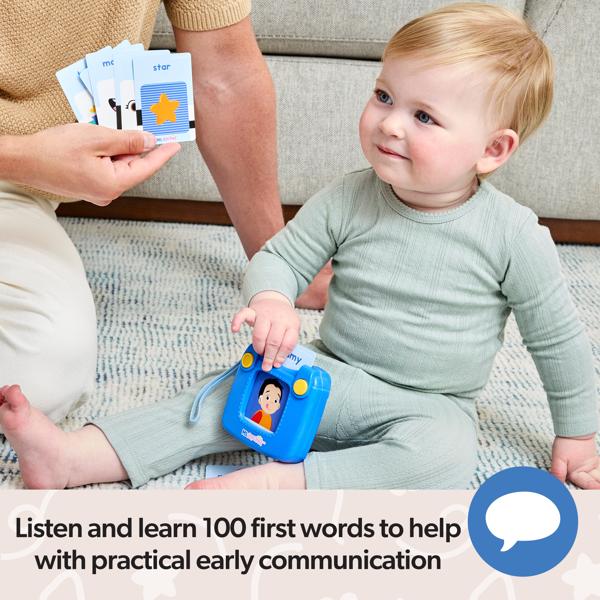 Ms. Rachel Official First Words Talking Flash Cards with Electronic Reader