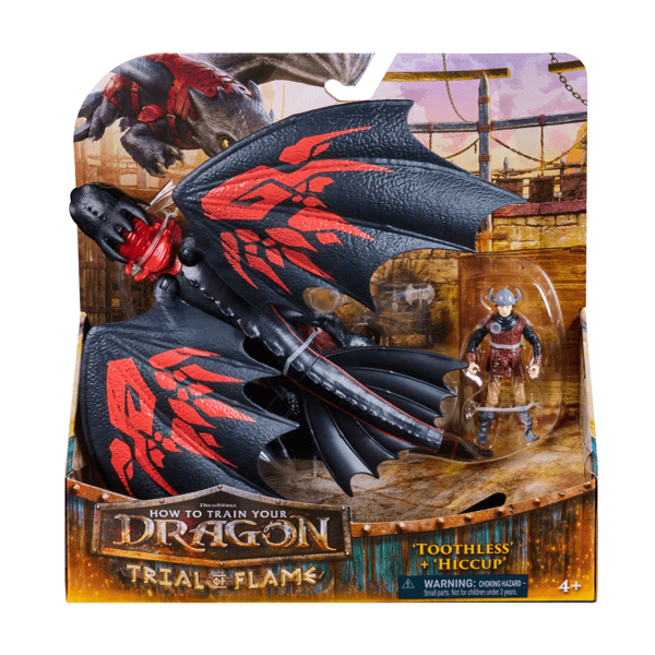 Dreamworks Dragons Toothless & Hiccup